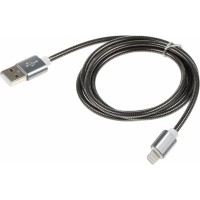 Кабель Premier 6-703M2 1.0BK USB (m)-Lightning (m) 1м черный пакет Кабель Premier 6-703M2 1.0BK USB (m)-Lightning (m) 1м черный пакет