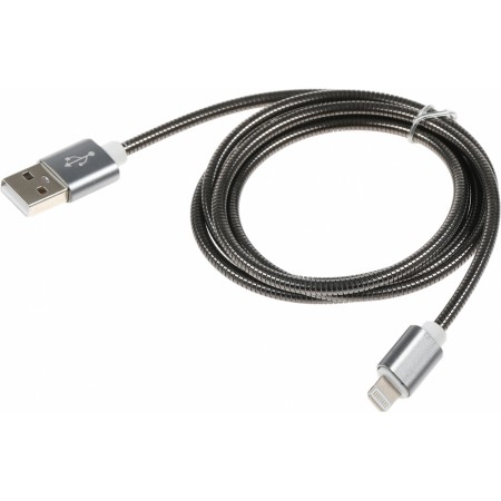 Кабель Premier 6-703M2 1.0BK USB (m)-Lightning (m) 1м черный пакет Кабель Premier 6-703M2 1.0BK USB (m)-Lightning (m) 1м черный пакет