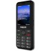 Мобильный телефон Philips Е6500(4G) Xenium черный моноблок 3G 4G 2Sim 2.4" 240x320 0.3Mpix GSM900/1800 FM microSD max128Gb