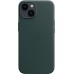 Чехол (клип-кейс) Apple для Apple iPhone 14 Leather Case with MagSafe A2906 темно-зеленый (MPP53ZM/A)