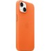 Чехол (клип-кейс) Apple для Apple iPhone 14 Leather Case with MagSafe A2906 оранжевый (MPP83ZM/A)