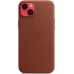 Чехол (клип-кейс) Apple для Apple iPhone 14 Plus Leather Case with MagSafe A2907 коричневый (MPPD3ZM/A)