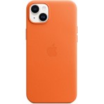 Чехол (клип-кейс) Apple для Apple iPhone 14 Plus Leather Case with MagSafe A2907 оранжевый (MPPF3ZM/A)