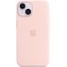 Чехол (клип-кейс) Apple для Apple iPhone 14 Silicone Case with MagSafe A2910 светло-розовый (MPRX3ZM/A)