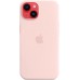 Чехол (клип-кейс) Apple для Apple iPhone 14 Silicone Case with MagSafe A2910 светло-розовый (MPRX3ZM/A)