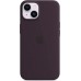 Чехол (клип-кейс) Apple для Apple iPhone 14 Silicone Case with MagSafe A2910 баклажановый (MPT03ZM/A)