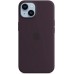 Чехол (клип-кейс) Apple для Apple iPhone 14 Silicone Case with MagSafe A2910 баклажановый (MPT03ZM/A)