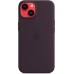 Чехол (клип-кейс) Apple для Apple iPhone 14 Silicone Case with MagSafe A2910 баклажановый (MPT03ZM/A)