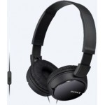 Гарнитура накладные Sony MDR-ZX110AP 1.2м черный проводные оголовье