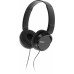 Гарнитура накладные Sony MDR-ZX110AP 1.2м черный проводные оголовье