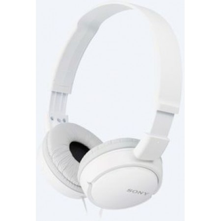 Гарнитура накладные Sony MDR-ZX110AP 1.2м белый проводные оголовье