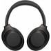 Гарнитура накладные Sony WH-1000XM4 1.2м черный беспроводные bluetooth оголовье (WH-1000XM4/BC)