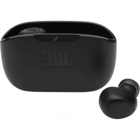 Гарнитура внутриканальные JBL Wave Buds черный беспроводные bluetooth в ушной раковине (JBLWBUDSBLK)