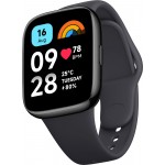 Смарт-часы Xiaomi Redmi Watch 3 Active 38.88мм 1.83" LCD корп.черный рем.черный разм.брасл.:135-200мм (BHR7266GL)