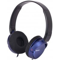 Гарнитура накладные Sony MDR-ZX310AP 1.2м голубой проводные оголовье