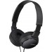 Наушники накладные Sony MDR-ZX110LP 1.2м черный проводные оголовье