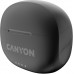 Гарнитура внутриканальные Canyon TWS-8 черный беспроводные bluetooth в ушной раковине (CNS-TWS8B)