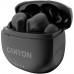 Гарнитура внутриканальные Canyon TWS-8 черный беспроводные bluetooth в ушной раковине (CNS-TWS8B)