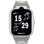 Смарт-часы Philips Kids W6610 1.69" IPS корп.темно-серый рем.темно-серый (CTW6610DG/00)