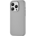 Чехол (клип-кейс) uBear для Apple iPhone 15 Pro Touch Mag Case with MagSafe серый (CS265MG61PTH-I23M)