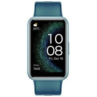Смарт-часы Huawei Fit SE STA-B39 30мм 1.64" AMOLED корп.зеленый рем.зеленый разм.брасл.:130-210мм (55020ATF)