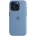 Чехол (клип-кейс) Apple для Apple iPhone 15 Pro Silicone Case MT1L3FE/A with MagSafe Winter Blue