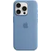 Чехол (клип-кейс) Apple для Apple iPhone 15 Pro Silicone Case MT1L3FE/A with MagSafe Winter Blue