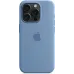 Чехол (клип-кейс) Apple для Apple iPhone 15 Pro Silicone Case MT1L3FE/A with MagSafe Winter Blue