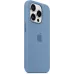 Чехол (клип-кейс) Apple для Apple iPhone 15 Pro Silicone Case MT1L3FE/A with MagSafe Winter Blue