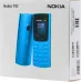 Мобильный телефон Nokia 110 (TA-1567) DS EAC 0.048 синий моноблок 2Sim 1.8" 240x320 Series 30+ 0.3Mpix GSM900/1800 Protect MP3 FM microSD max32Gb