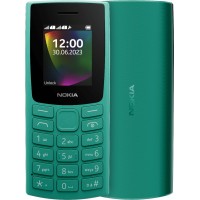 Мобильный телефон Nokia 106 (TA-1564) DS EAC зеленый моноблок 2Sim 1.8" 120x160 Series 30+ GSM900/1800 GSM1900 FM microSD max32Gb