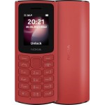 Мобильный телефон Nokia 106 DS TA-1564 красный моноблок 2Sim 1.8" 120x160 Series 30+ GSM900/1800 GSM1900 FM microSD max32Gb