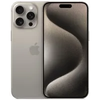 Смартфон Apple A3106 iPhone 15 Pro Max 512Gb титан моноблок 3G 4G 1Sim 6.7" 1290x2796 iOS 17 48Mpix 802.11 a/b/g/n/ac/ax NFC GPS Protect