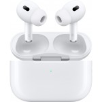 Гарнитура внутриканальные Apple AirPods Pro 2 2023 USB-C A3047/A3048/A2968 белый беспроводные bluetooth в ушной раковине (MTJV3ZA/A)