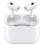 Гарнитура внутриканальные Apple AirPods Pro 2 2023 USB-C A3047/A3048/A2968 белый беспроводные bluetooth в ушной раковине (MTJV3AM/A)