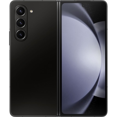 Смартфон Samsung SM-F946B Galaxy Z Fold 5 256Gb 12Gb черный фантом раскладной 3G 4G 2Sim 7.6" 1812x2176 Android 13 50Mpix 802.11 a/b/g/n/ac/ax NFC GPS GSM900/1800 GSM1900 Protect