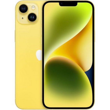 Смартфон Apple A2886 iPhone 14 Plus 128Gb 6Gb желтый моноблок 3G 4G 1Sim 6.7" 1284x2778 iOS 16 12Mpix 802.11 a/b/g/n/ac/ax NFC GPS GSM900/1800 GSM1900 TouchSc Protect