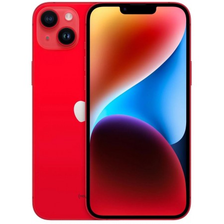 Смартфон Apple A2888 iPhone 14 Plus 128Gb 6Gb красный моноблок 3G 4G 2Sim 6.7" 1284x2778 iOS 17 12Mpix 802.11 a/b/g/n/ac/ax NFC GPS GSM900/1800 GSM1900 TouchSc Protect