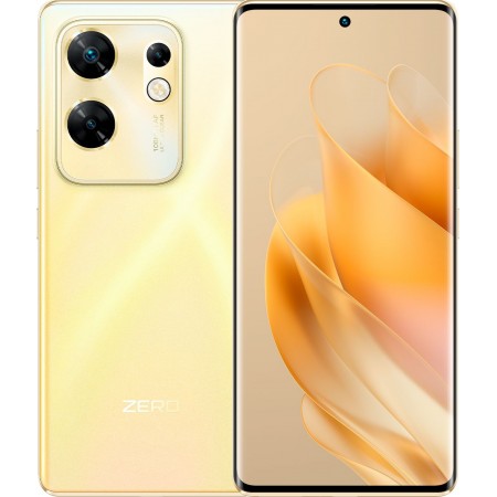 Смартфон Infinix X6731B Zero 30 256Gb 8Gb золотой моноблок 3G 4G 2Sim 6.78" 1080x2400 Android 13 108Mpix 802.11 a/b/g/n/ac NFC GPS GSM900/1800 GSM1900 TouchSc Protect FM