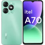 Смартфон Itel A665L A70 256Gb 4Gb зеленый моноблок 3G 4G 2Sim 6.6" 720x1612 Android 13 13Mpix 802.11 b/g/n GPS GSM900/1800 GSM1900 TouchSc FM microSDXC max2048Gb