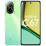 Смартфон Realme RMX3890 C67 256Gb 8Gb зеленый моноблок 3G 4G 2Sim 6.72" 1080x2400 Android 14 108Mpix 802.11 a/b/g/n/ac NFC GPS GSM900/1800 GSM1900 TouchSc VidConf A-GPS microSD max2048Gb