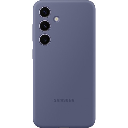 Чехол (клип-кейс) Samsung для Samsung Galaxy S24 Silicone Case S24 фиолетовый (EF-PS921TVEGRU)