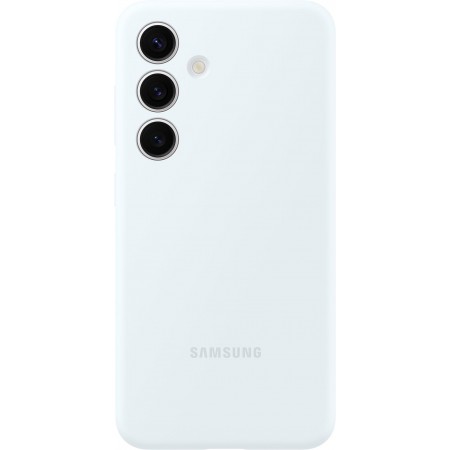 Чехол (клип-кейс) Samsung для Samsung Galaxy S24 Silicone Case S24 белый (EF-PS921TWEGRU)