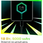 Смартфон Infinix X6528B Hot 40i 256Gb 8Gb зеленый моноблок 3G 4G 2Sim 6.56" 720x1612 Android 13 50Mpix 802.11 a/b/g/n/ac NFC GPS GSM900/1800 GSM1900 TouchSc Protect FM A-GPS microSD max2048Gb