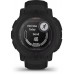 Смарт-часы Garmin Instinct 2 Solar 45мм 0.9" AMOLED корп.черный силикон рем.черный (010-02627-03)