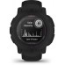 Смарт-часы Garmin Instinct 2 Solar 45мм 0.9" AMOLED корп.черный силикон рем.черный (010-02627-03)