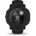 Смарт-часы Garmin Instinct 2 Solar 45мм 0.9" AMOLED корп.черный силикон рем.черный (010-02627-03)