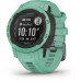 Смарт-часы Garmin Instinct 2S Solar Tactical 20мм 1.3" AMOLED корп.черный/мятный рем.мятный (010-02564-02)