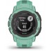 Смарт-часы Garmin Instinct 2S Solar Tactical 20мм 1.3" AMOLED корп.черный/мятный рем.мятный (010-02564-02)