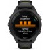 Смарт-часы Garmin Forerunner 265S 27.5мм 1.1" AMOLED корп.черный силикон рем.черный/желтый (010-02810-13)
